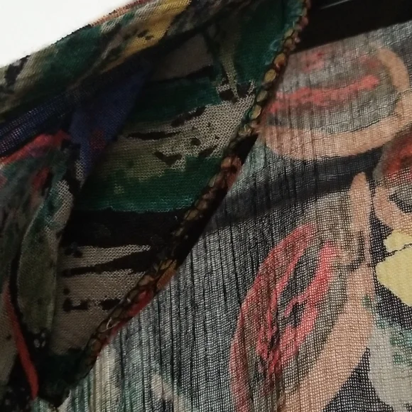 Vintage wrap around dress - Picture 3 of 8